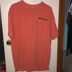 Peach costa comfort color shirt